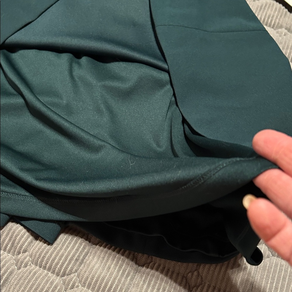 Calvin Klein Dark Green Halter Maxi Dress - Picture 6 of 6
